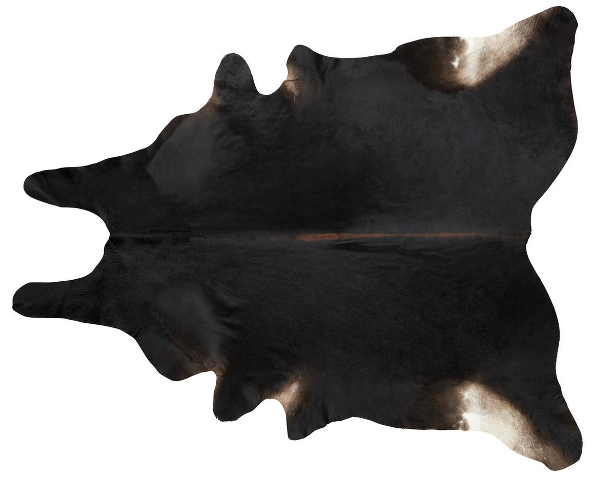 HOVĚZÍ KOŽEŠINA Heino, 200/300cm - černá/hnědá, kožešina (200/300cm) - Modern Living