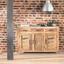Komoda Sideboard Industry - přírodní barvy, Basics, dřevo (130/86/42cm) - JAMES WOOD