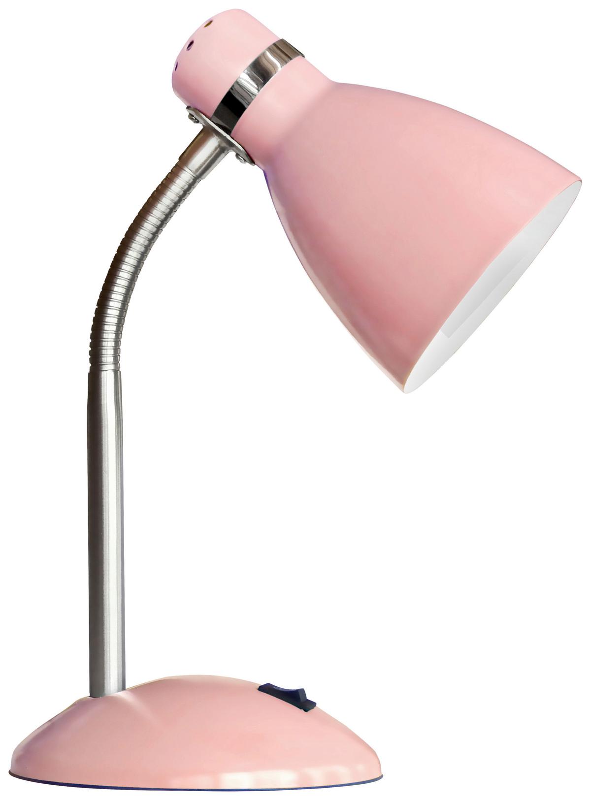 Stolová lampa Elif V: 30cm, 25 Watt - staroružová, Lifestyle, kov (30cm) - Mömax