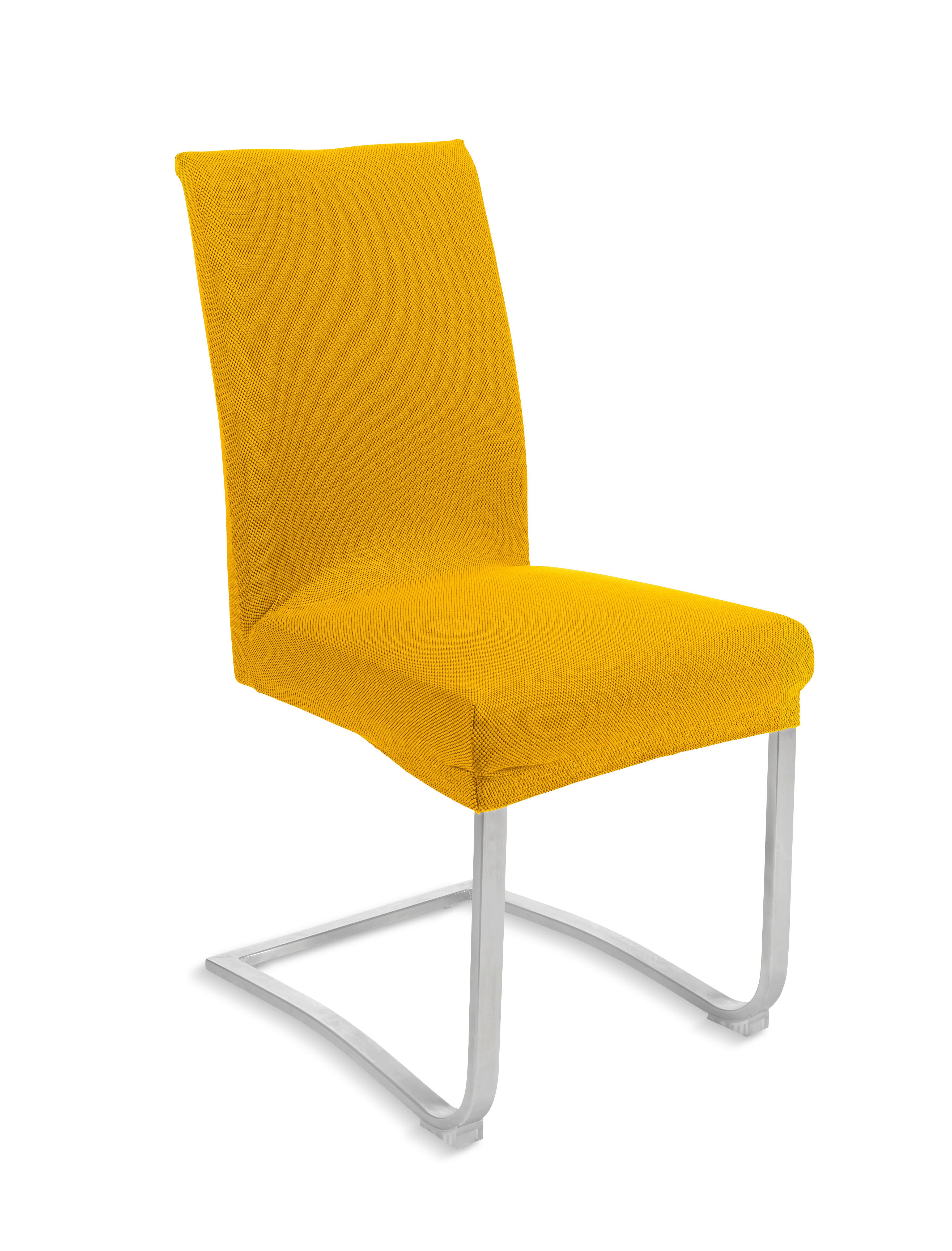 NÁVLEK NA STOLIČKU DOMINIK - EXT - - čierna/zlatá, Konventionell, textil (48/48/68cm) - Mömax