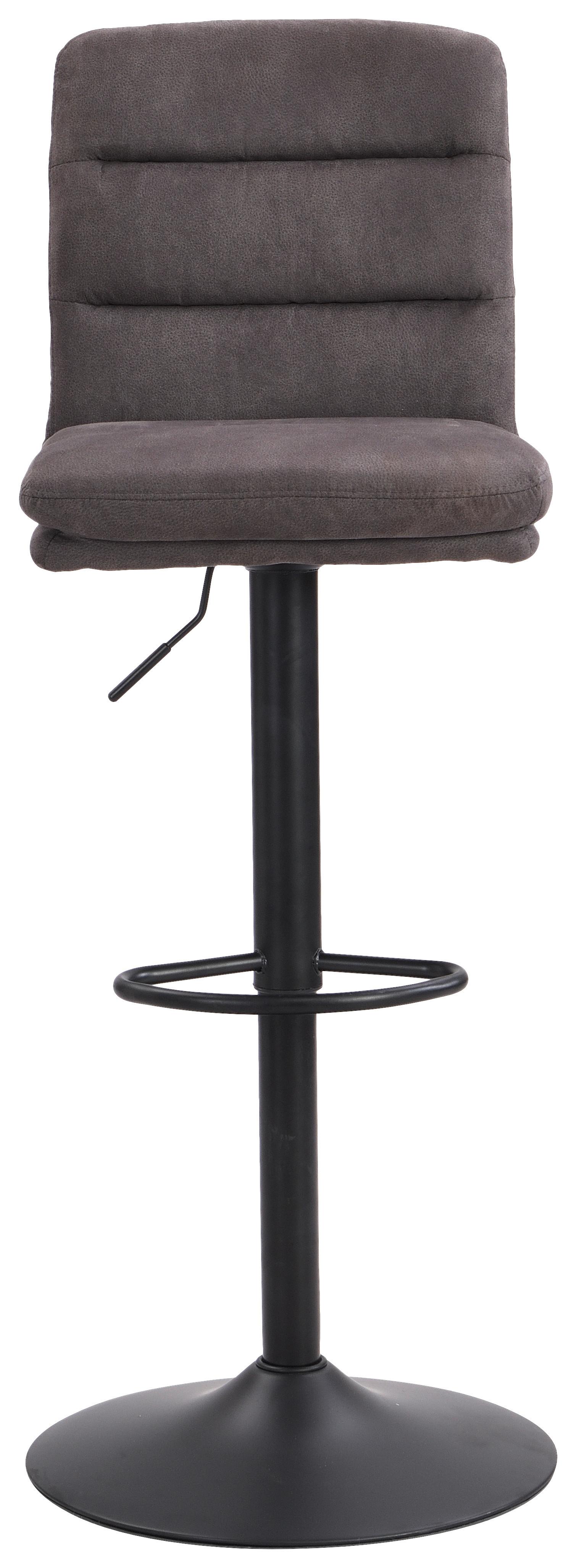 Barhocker höhenverstellbar Pub Grau