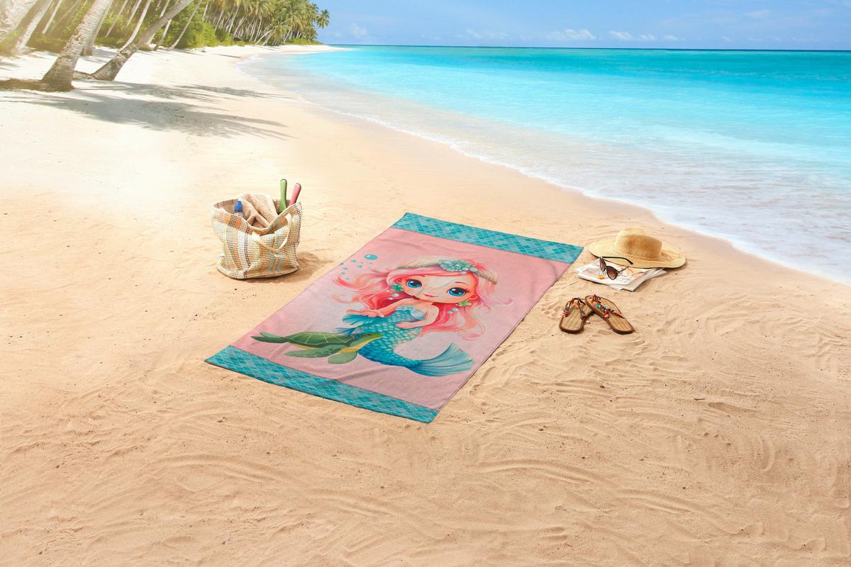 Strandtuch Alisse Multicolor 75x150 cm - Multicolor, Trend, Textil (75/150cm)