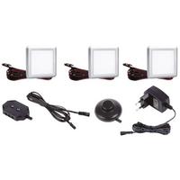 Unterbauleuchten-set Weiß Led-Leuchtmittel - Weiß, KONVENTIONELL, Kunststoff - MID.YOU