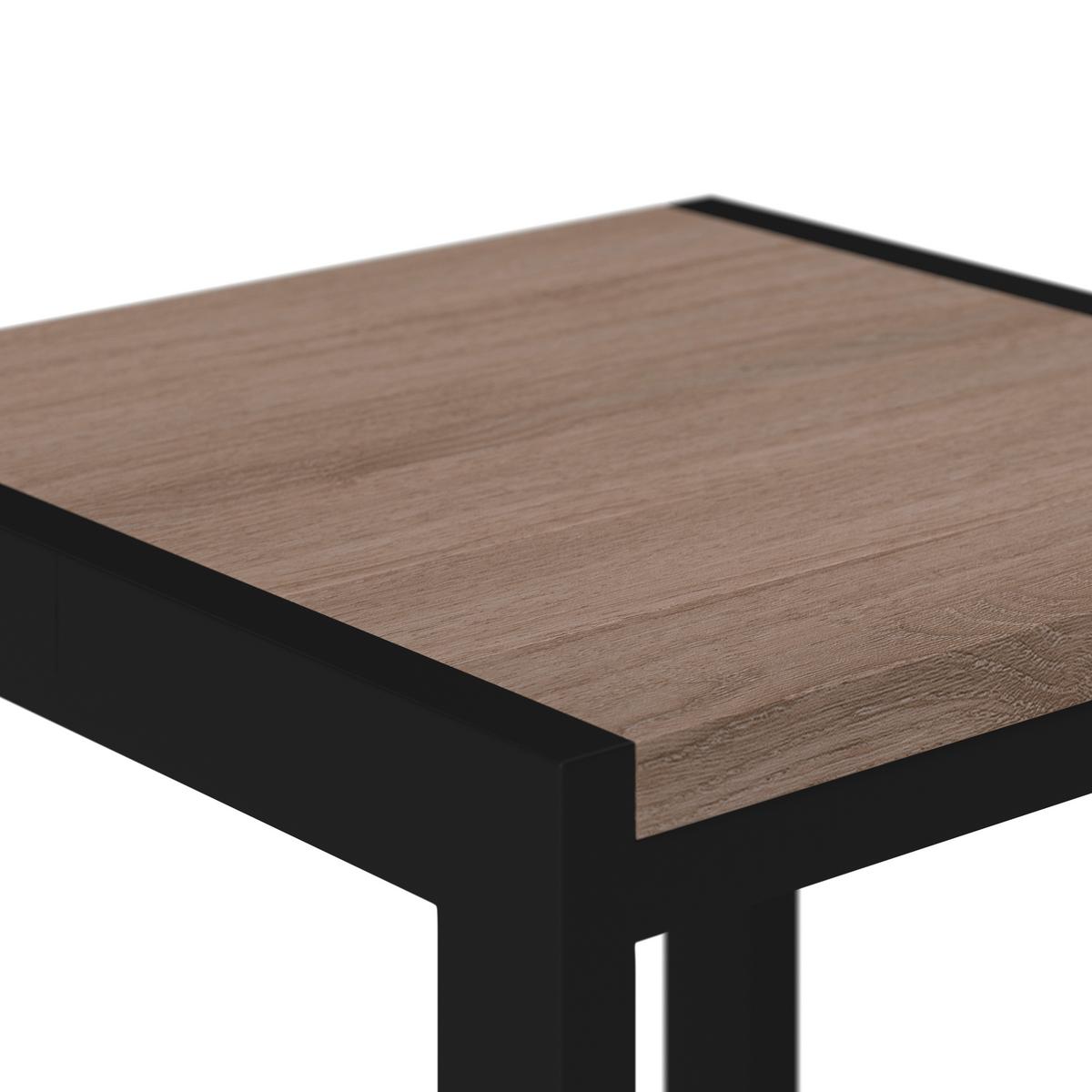 VENKOVNÍ KUCHYNĚ DELIA - černá/přírodní barvy, Moderní, kov/plast - Bessagi Garden