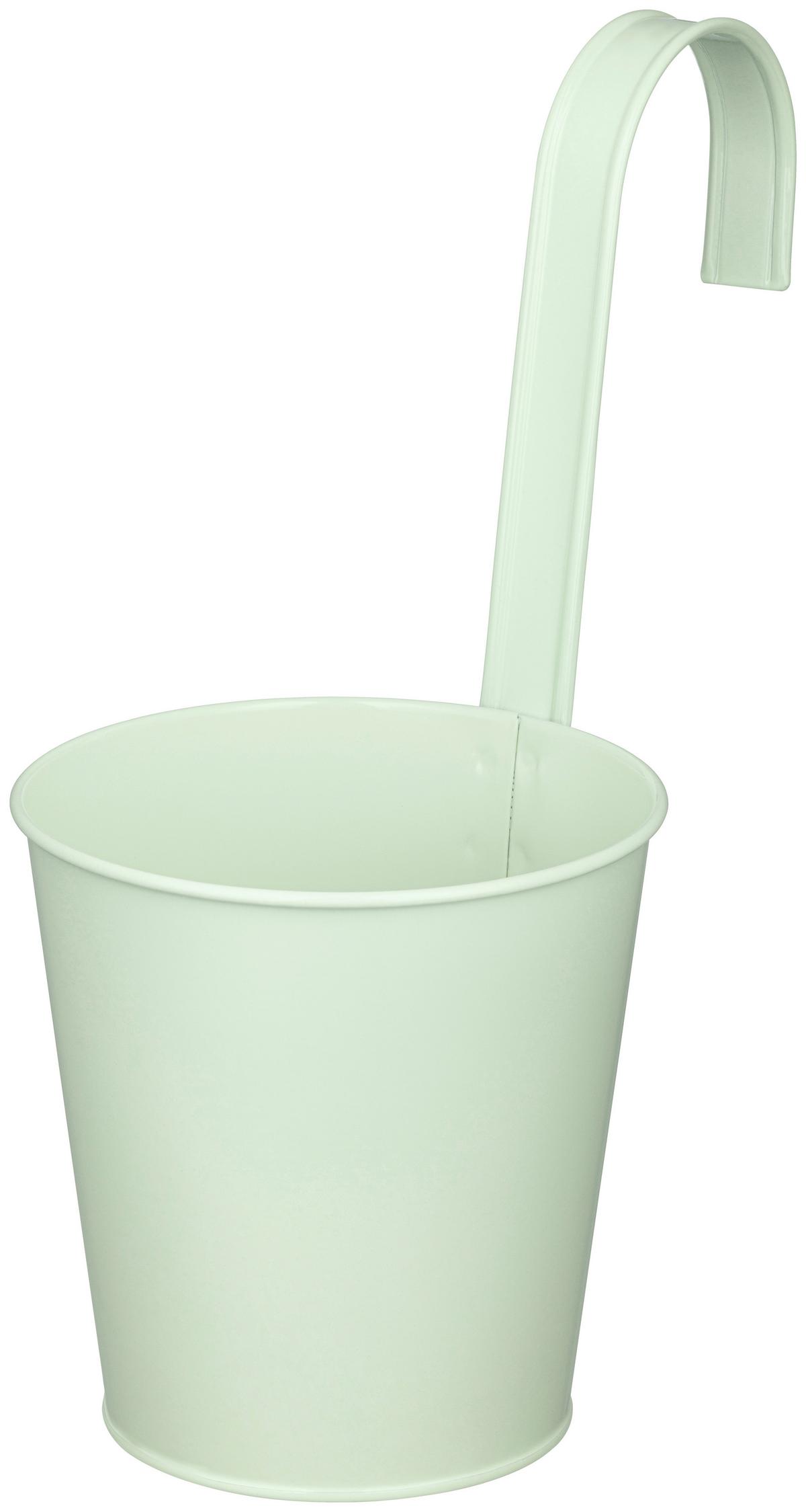 ÜBERTOPF ELIAS - Blau/Gelb, KONVENTIONELL, Metall (13,5/26,5cm) - Ondega