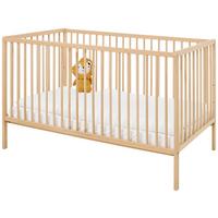 Gitterbett 111038 Hanna - Buchefarben, Natur, Holz (144/75/85cm) - Pinolino