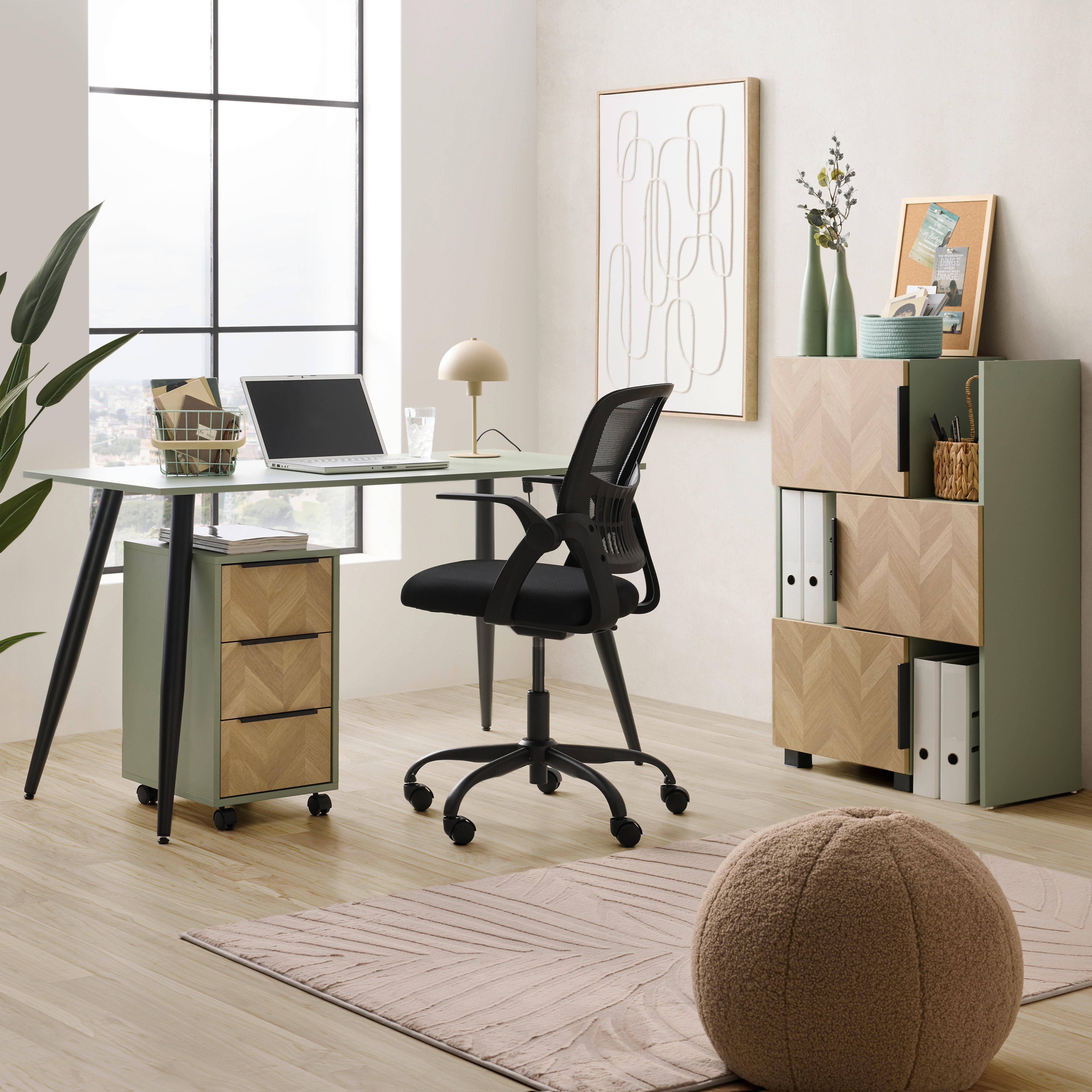 Úložný  košík -L- - sivá, Modern, plast (34/26/14cm) - Mömax