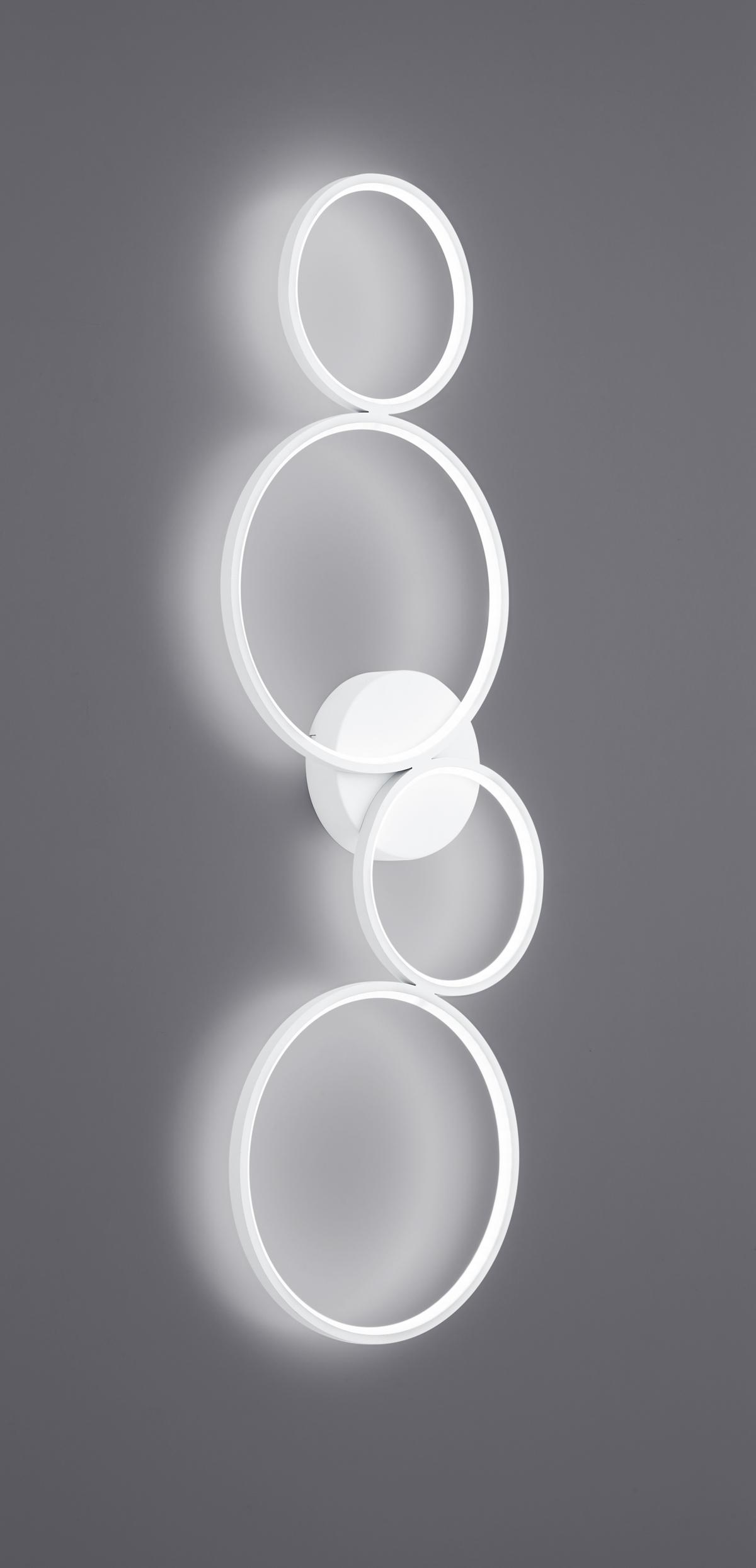 LED-Deckenleuchte 622610431 Rondo - Weiß, Design, Metall (97/5,5/34,3cm) - Trio Leuchten
