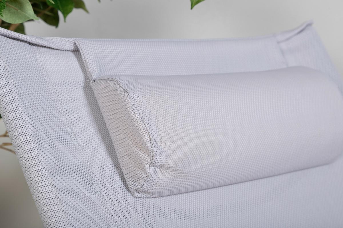 Strandsessel Seville Metall, Textil - Schwarz/Grau, KONVENTIONELL, Textil/Metall (63/89/84cm) - Gardenson