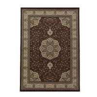 Orientalischer Webteppich Rot Naturfaser Kashmir 120x170 cm - Rot, LIFESTYLE, Textil (120/170cm)
