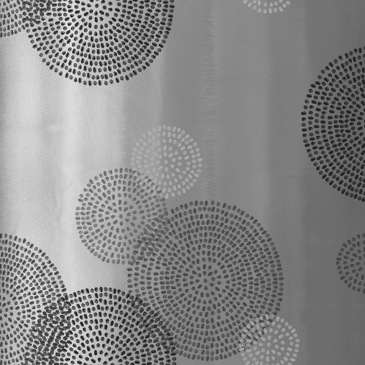 Bettwäsche 140x200 cm Rebecca Baumwolle Grau Kreise - Grau, ROMANTIK / LANDHAUS, Textil - James Wood