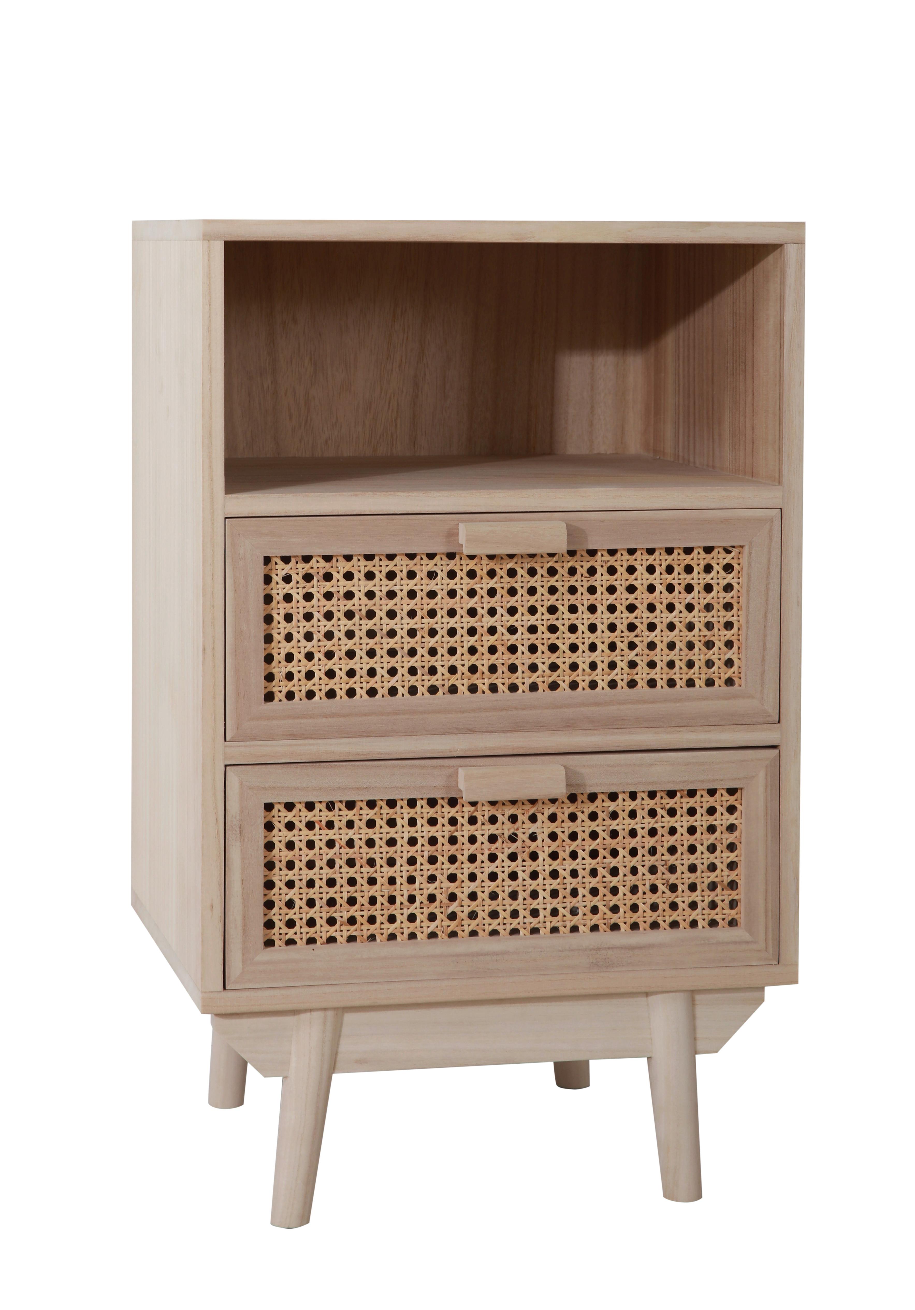 Kommode Naturfarben B: 42cm - Naturfarben, MODERN, Holz/Holzwerkstoff (42/68/36cm) - Livetastic