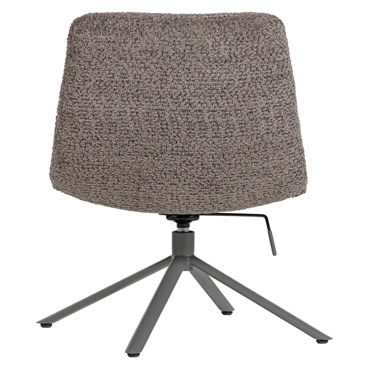 SESSEL Soren Braun B: 73cm - Braun, MODERN, Textil/Metall (73/82/62cm) - Livetastic