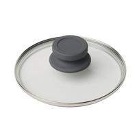 Pokrievka Basic, Ø: 16cm - číra/sivá, Konventionell, kov/plast (16cm) - Mömax
