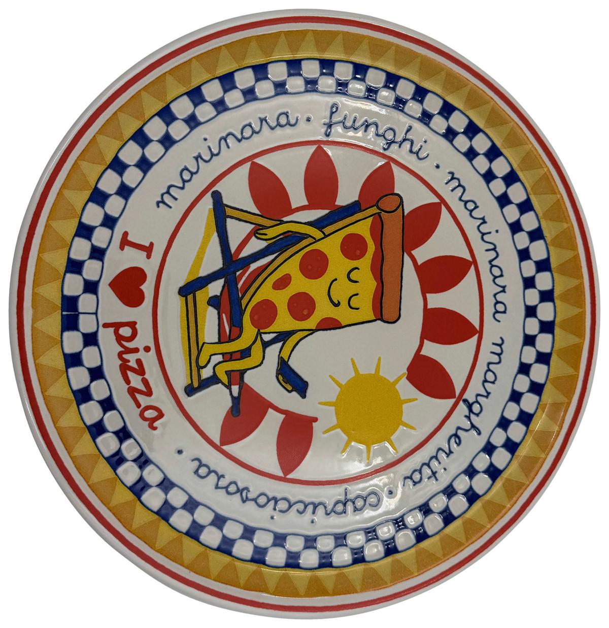Tanier na pizzu ITALY ITALY - viacfarebná, Konventionell, keramika (30/2,15cm) - Mömax