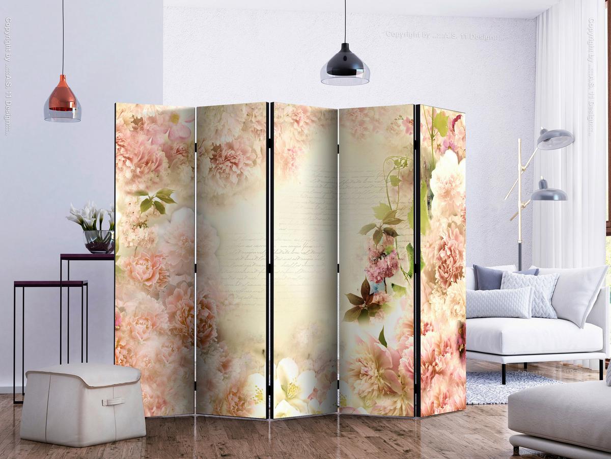 Paravent Multicolor B: 225 Cm - Multicolor, Basics, Holz/Textil (225/172/3cm) - artgeist