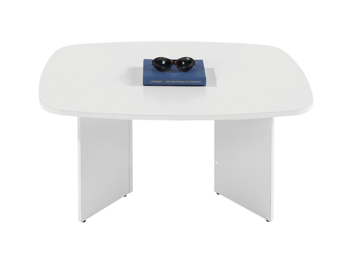 Couchtisch Magic, Weiß - Weiß, KONVENTIONELL, Holz (90/43/57cm)