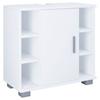 Waschbeckenunterschrank Zalo M B: 60 Cm Weiß - Weiß, MODERN, Holzwerkstoff (60/57,7/30,4cm) - MID.YOU