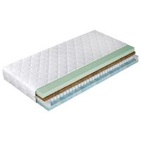 Taschenfederkernmatratze Eco 90x200 cm H2 H: 23 cm - Weiß, Textil (90/200cm)