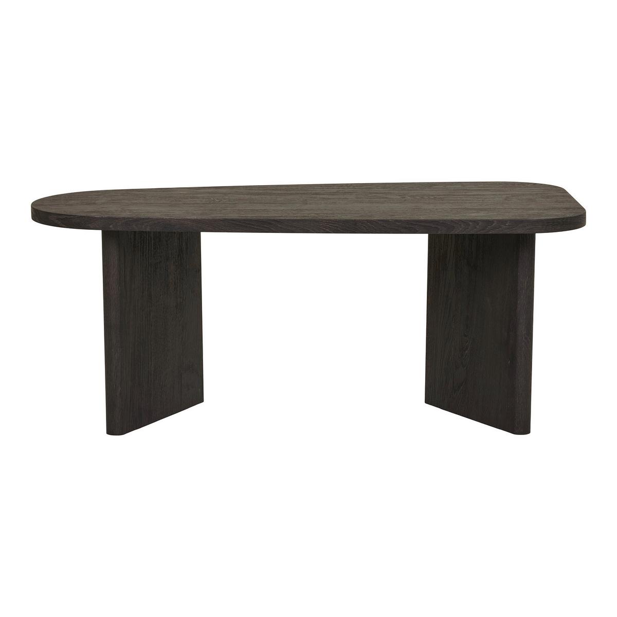 Couchtisch Melo Dunkelbraun B: 100cm - Dunkelbraun, Design, Holzwerkstoff (100/50/41cm) - MID.YOU