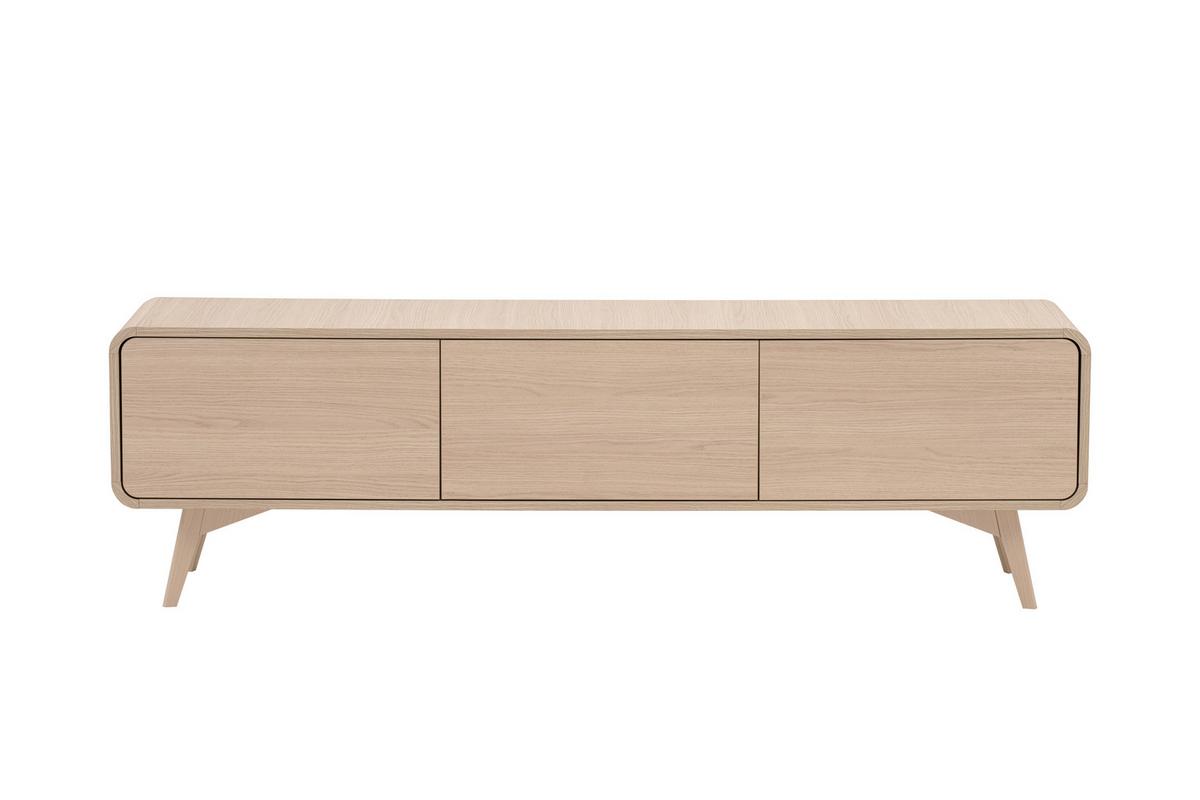 Lowboard Torsby Eichefarben B: 180 Cm - Eichefarben, Design, Holzwerkstoff (180/53/39cm) - Livetastic