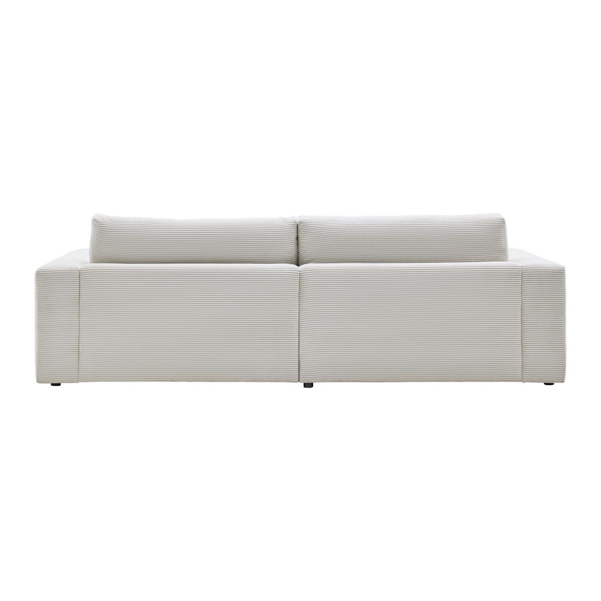 Rohová sedačka FABIONA, ľavá, béžový menčester / béžová - čierna/béžová, Modern, drevo/plast (268/194cm) - Premium Living