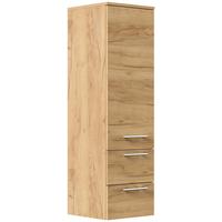 MIDISCHRANK Eichefarben B: 35,2cm - Eichefarben, Basics, Glas/Holzwerkstoff (35,2/120/35,8cm) - MID.YOU