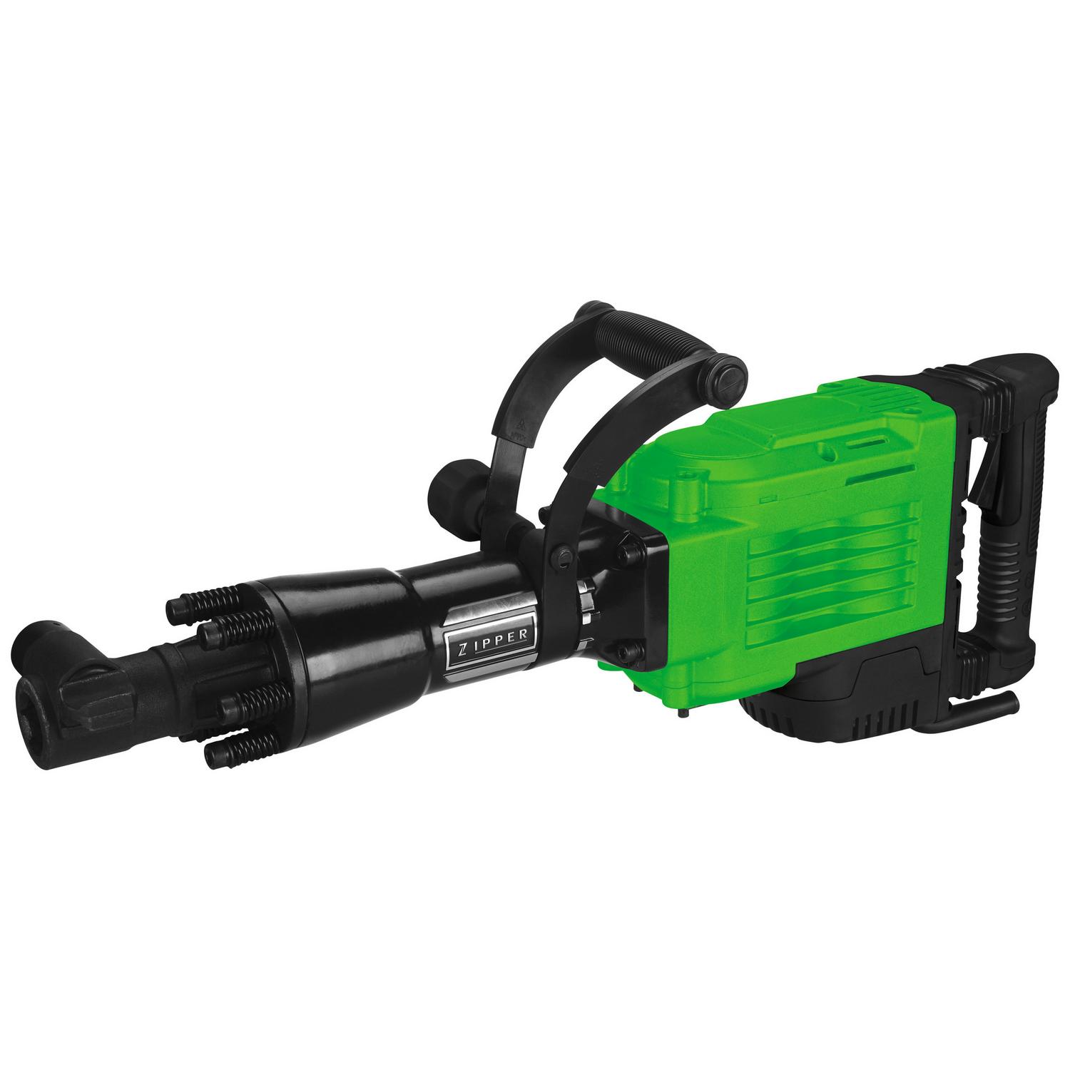 Abbruchhammer Zi-Abh1700D 1700 Watt 65 Joule Grün, Schwarz
