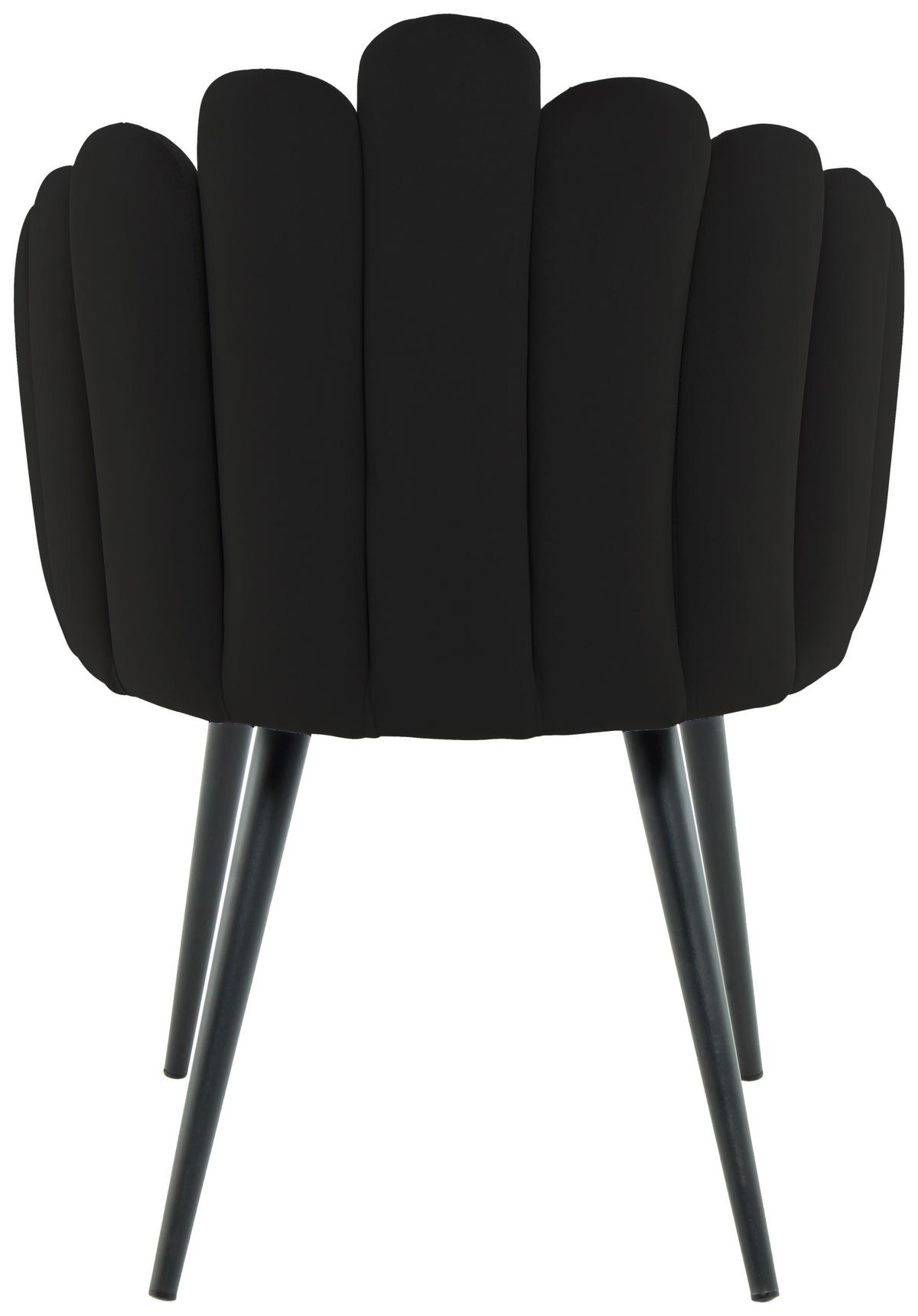 STOLIČKA S PODRÚČKAMI JEANE 625 - čierna, Design, kov/plast (61/85/58cm) - Kayoom