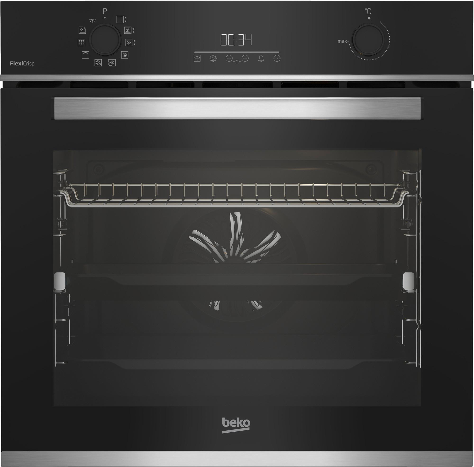 Einbaubackofen Bbim13300xmpef          -Beko- - Schwarz, Basics, Metall (59,4/59,5/56,7cm) - Beko