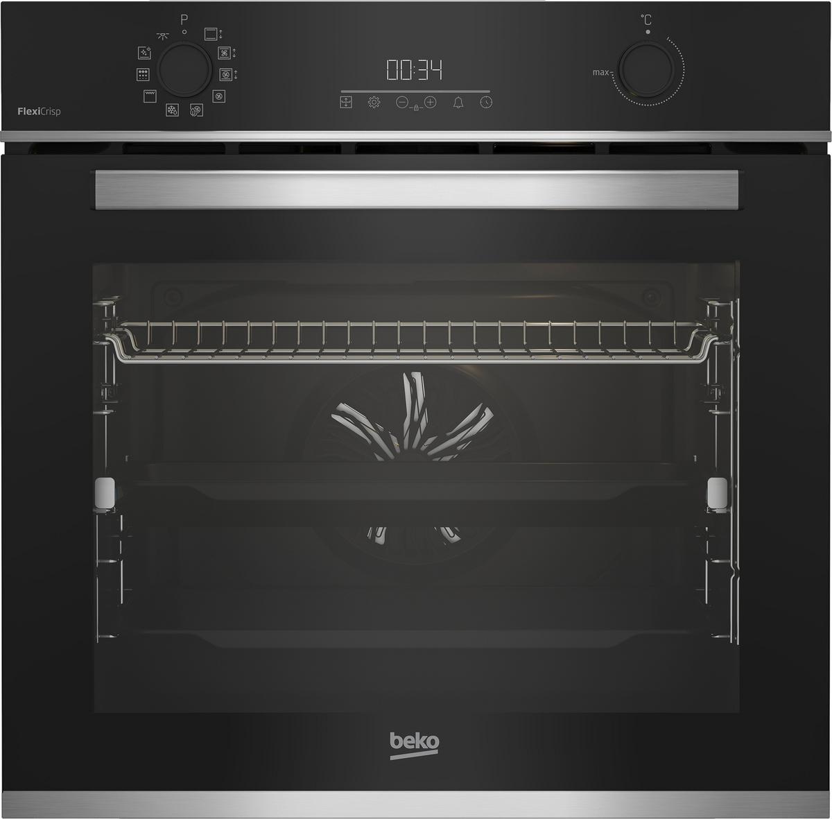 Einbaubackofen Bbim13300xmpef          -Beko- - Schwarz, Basics, Metall (59,4/59,5/56,7cm) - Beko