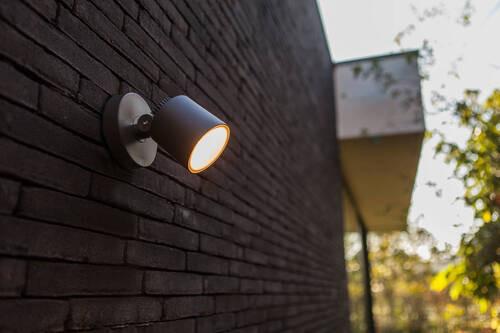 LED-Außenleuchte Explorer 5,3 Watt Aluminium, Wandmontage - Anthrazit, Design, Metall (10,7/11,8/13,6cm)