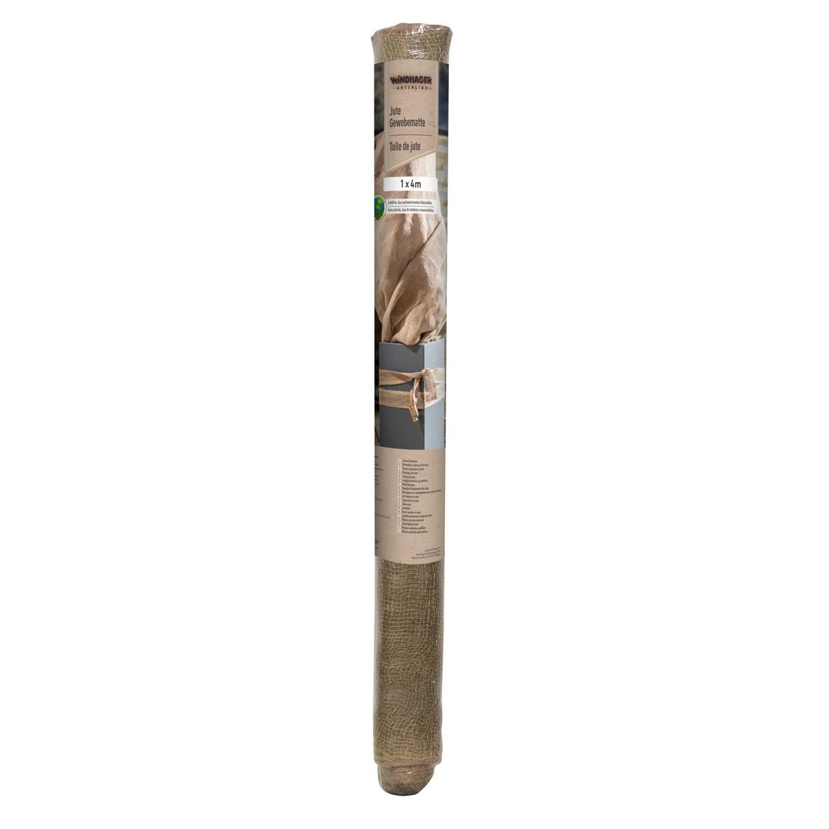 Schutzplane Jute-Gewebematte Naturfarben - Naturfarben, Basics, Naturmaterialien (100/400cm)