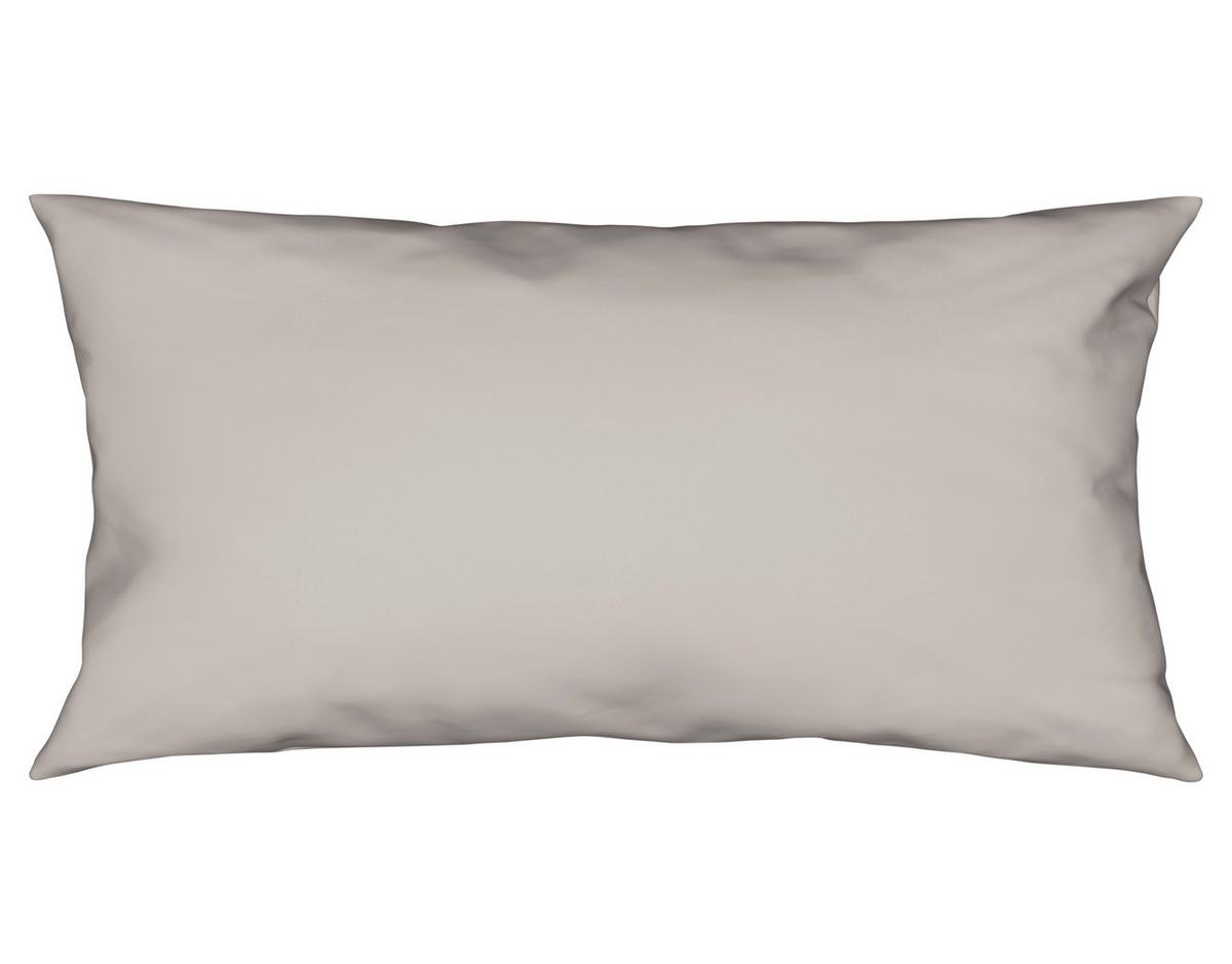 Díszpárnahuzat Vicky - taupe, Konventionell, textil (40/80cm) - Ele