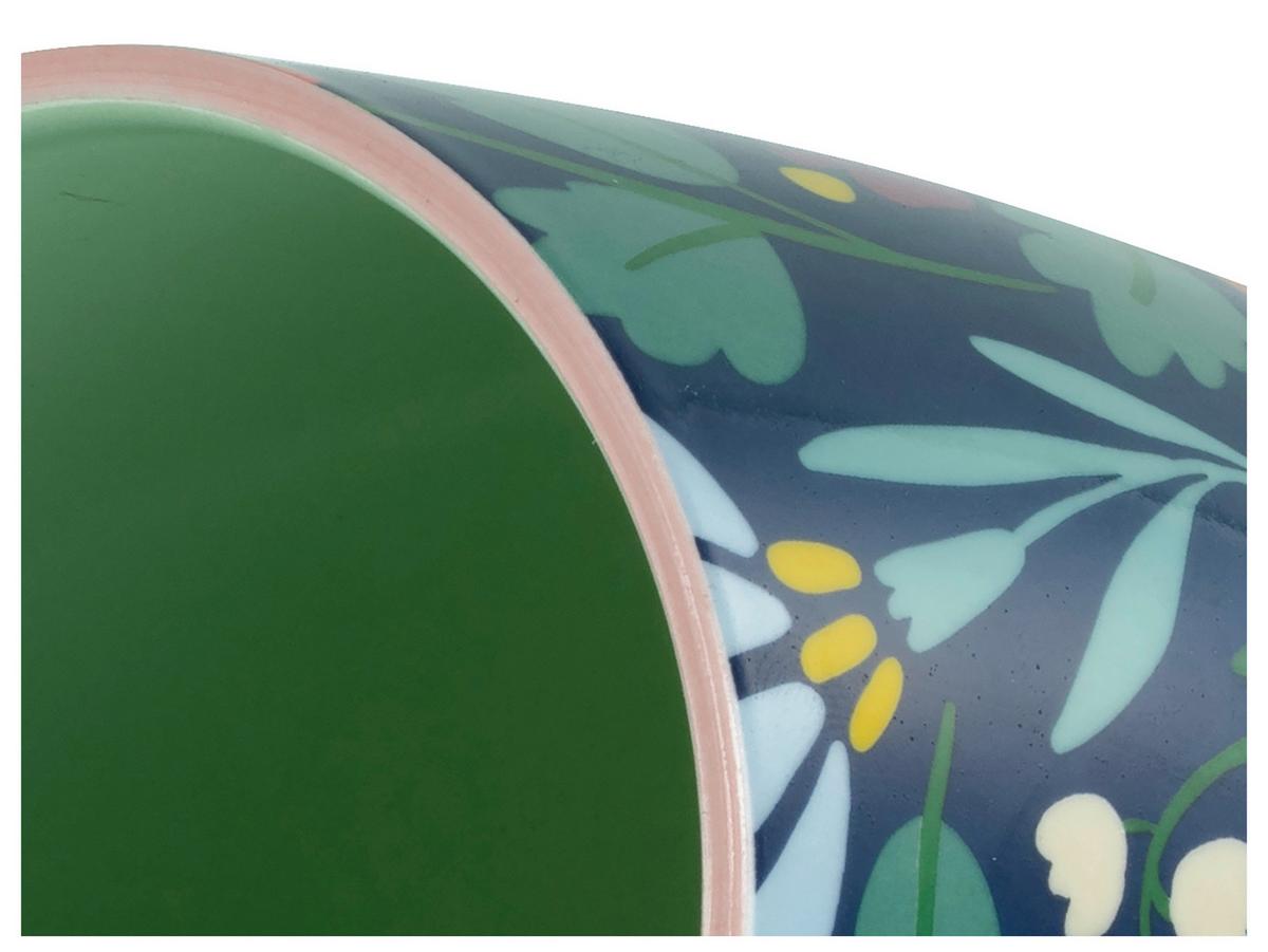 Speisetellerset 12-Tlg. Folklore Blau, Multicolor - Multicolor, Design, Keramik - Creatable
