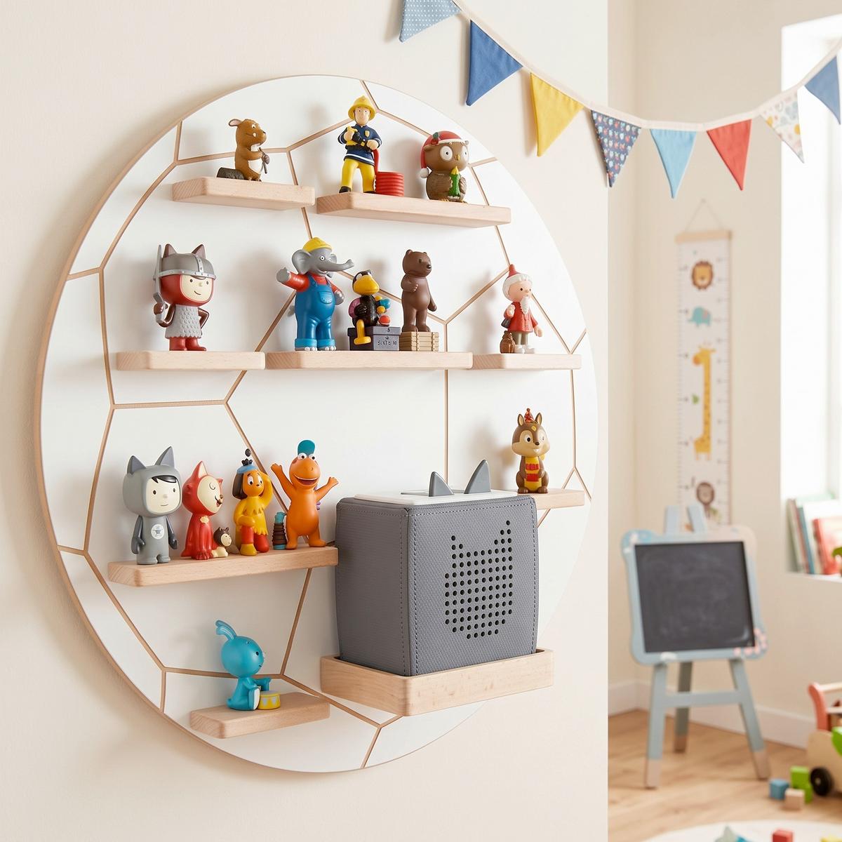 Kinderregal Boarti Weiß B: 50 cm - Weiß, MODERN, Holzwerkstoff (50/50/19cm) - Livetastic