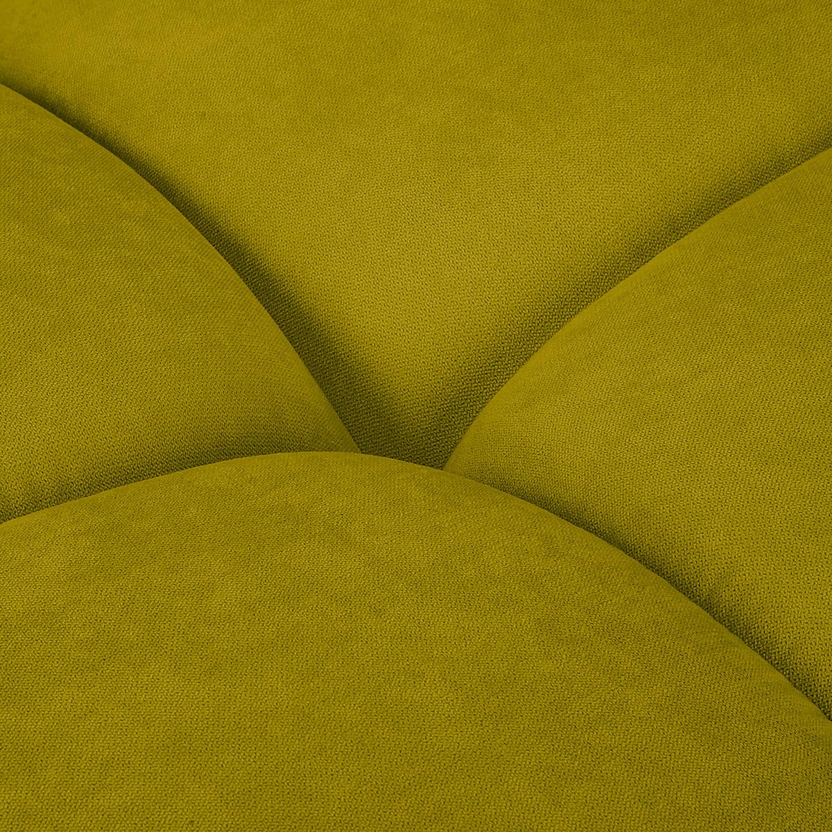 Ecksofa Azzuro Grün S: 256x175 Cm - Silberfarben/Grün, Design, Textil (256/175cm) - Livetastic