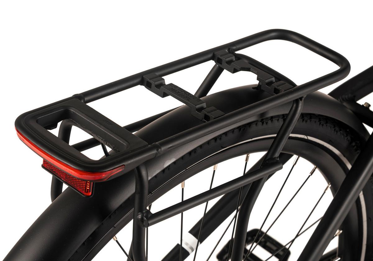 E-Citybike 28'' Schwarz - Schwarz, LIFESTYLE, Metall (180/70/100cm)