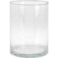 Vase Aislyn Gerade Glas H: 20 cm - Klar, Basics, Glas (15/20cm)