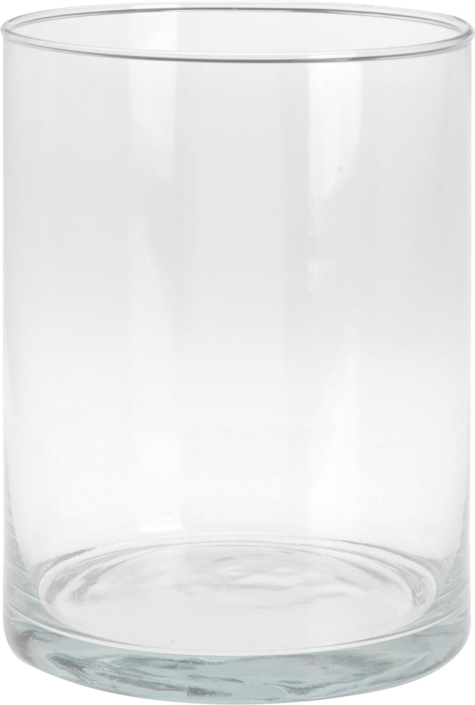 Vase Aislyn Gerade Glas H: 20 cm