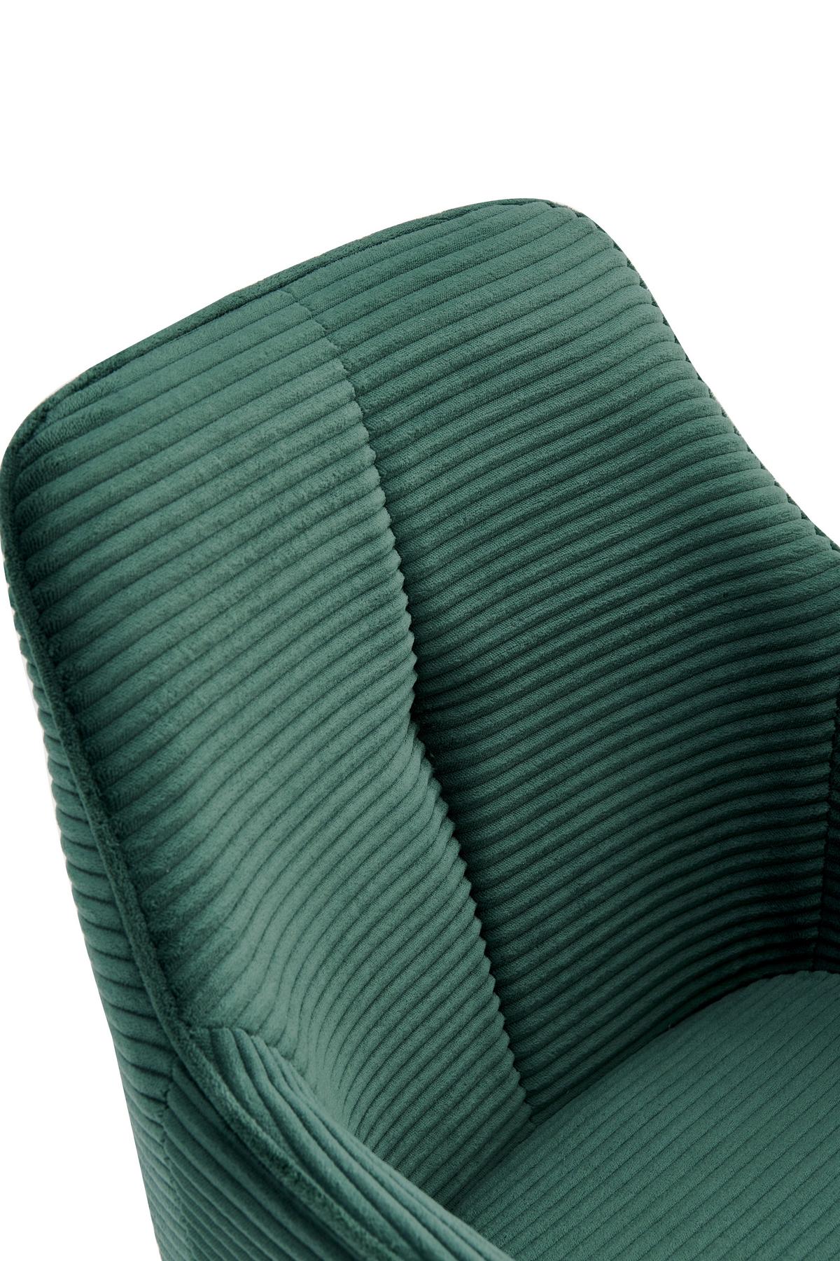 Armlehnstuhl-Set Verona II S 2er-Set - Schwarz/Grün, MODERN, Textil/Metall (53/85/62cm) - MID.YOU