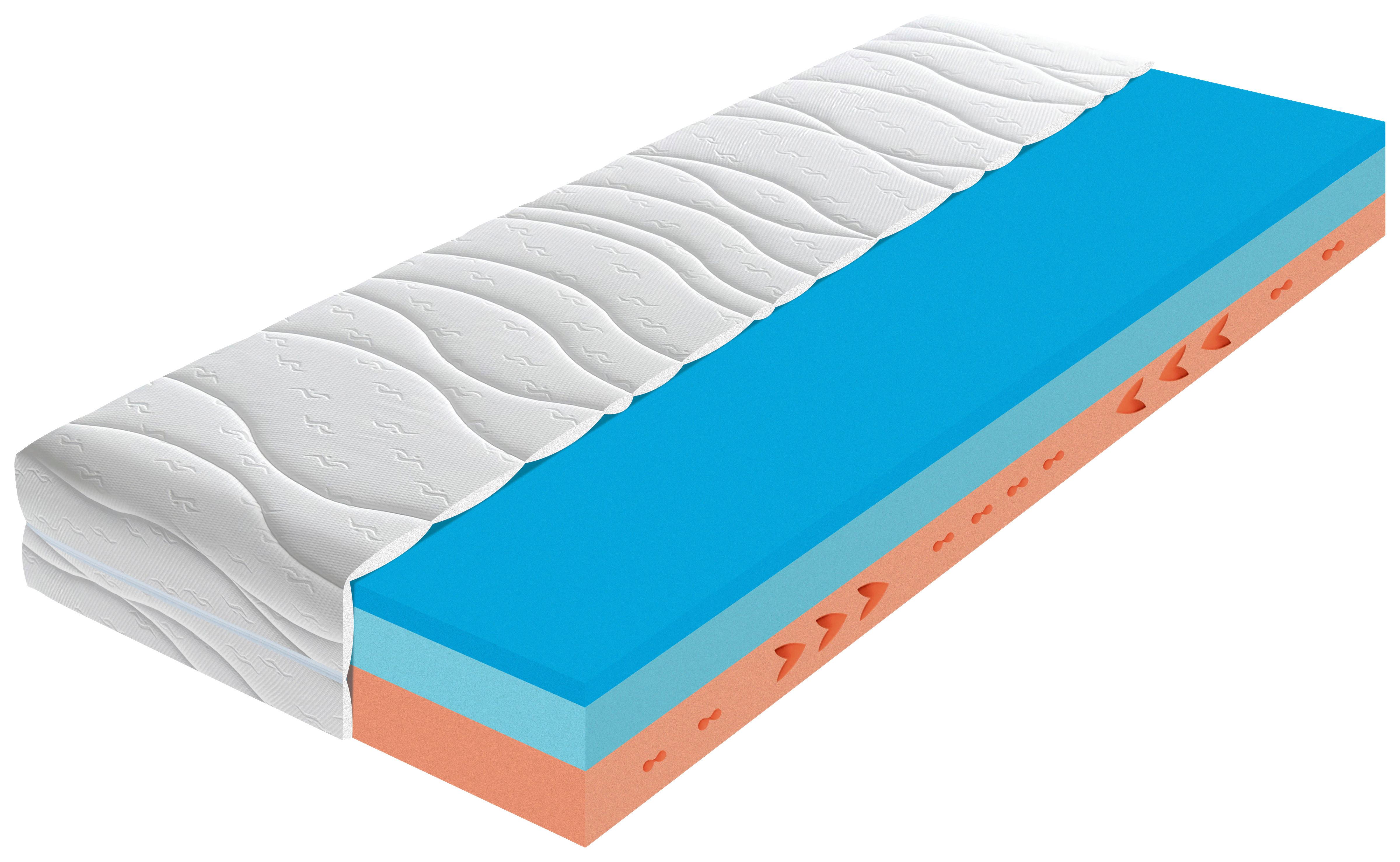 Matrac MEMORY ELASTIC 80/200cm, H2 - biela, textil (80/200cm) - Materasso