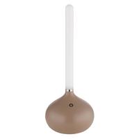 Akku-Tischleuchte 28067ch Turner - Champagner/Opal, Design, Kunststoff (9,6/24,3cm) - Globo