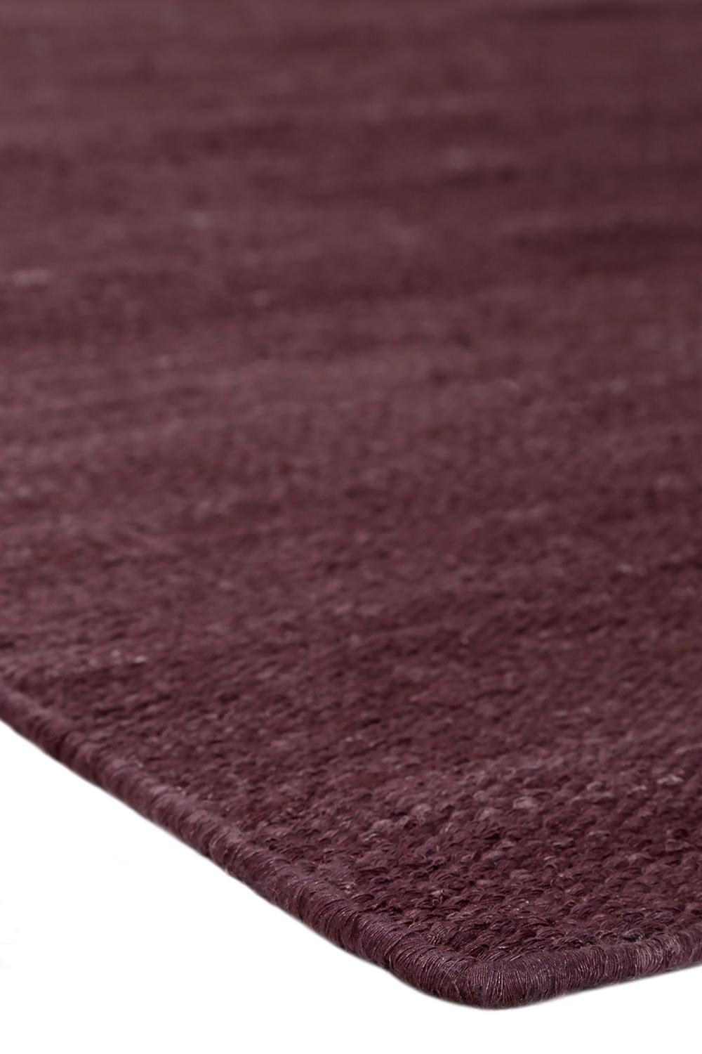 Handwebteppich Bordeaux Baumwoll Rainbow Kelim 130x190 - Bordeaux, KONVENTIONELL, Textil (130/190cm) - Esprit