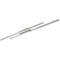 Led-deckenleuchte Mateo - Nickelfarben, Basics, Metall (110/8,5/5cm) - Luca Bessoni