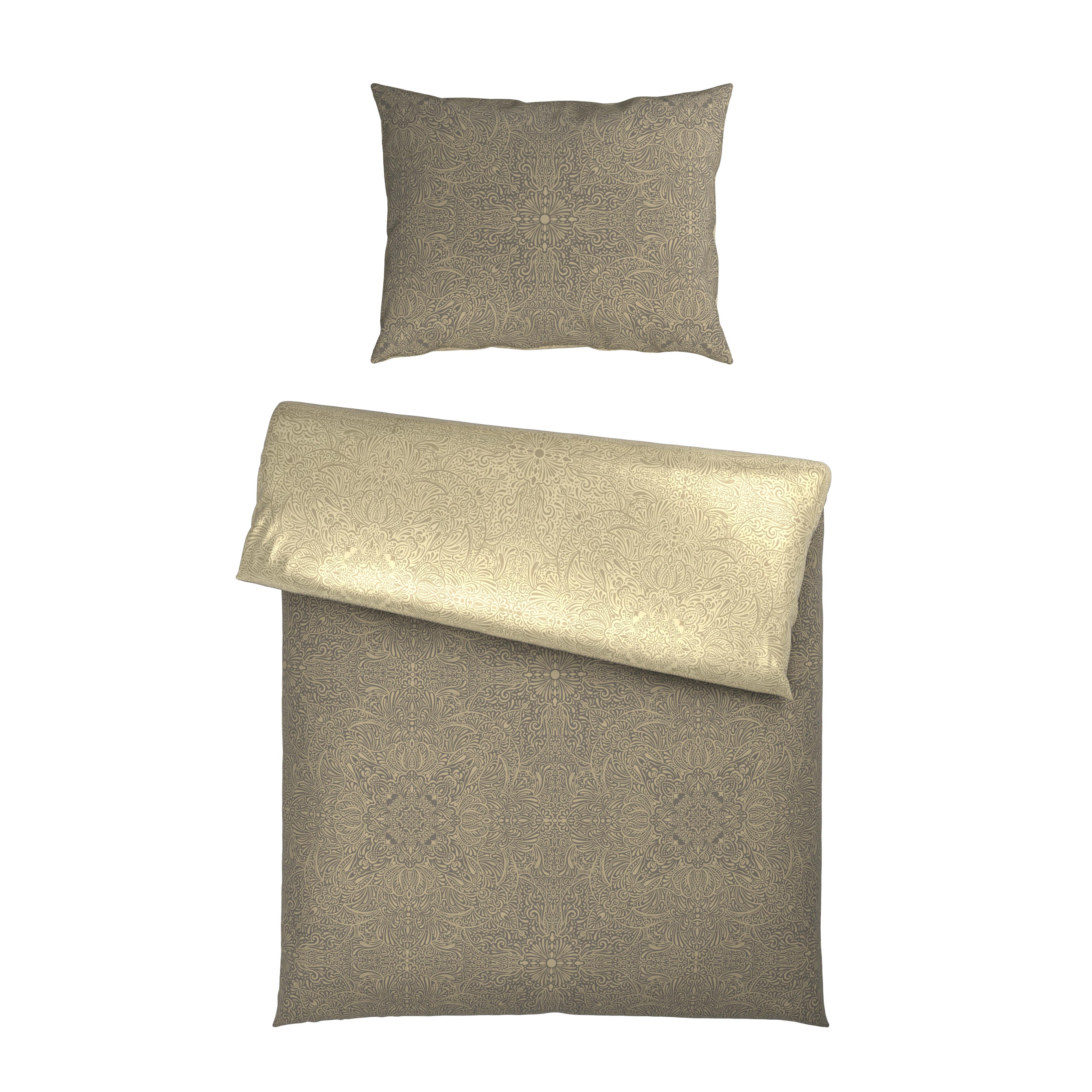 POVLEČENÍ BELLA WENDE - šedá, Moderní, textil (140/200cm) - Mömax