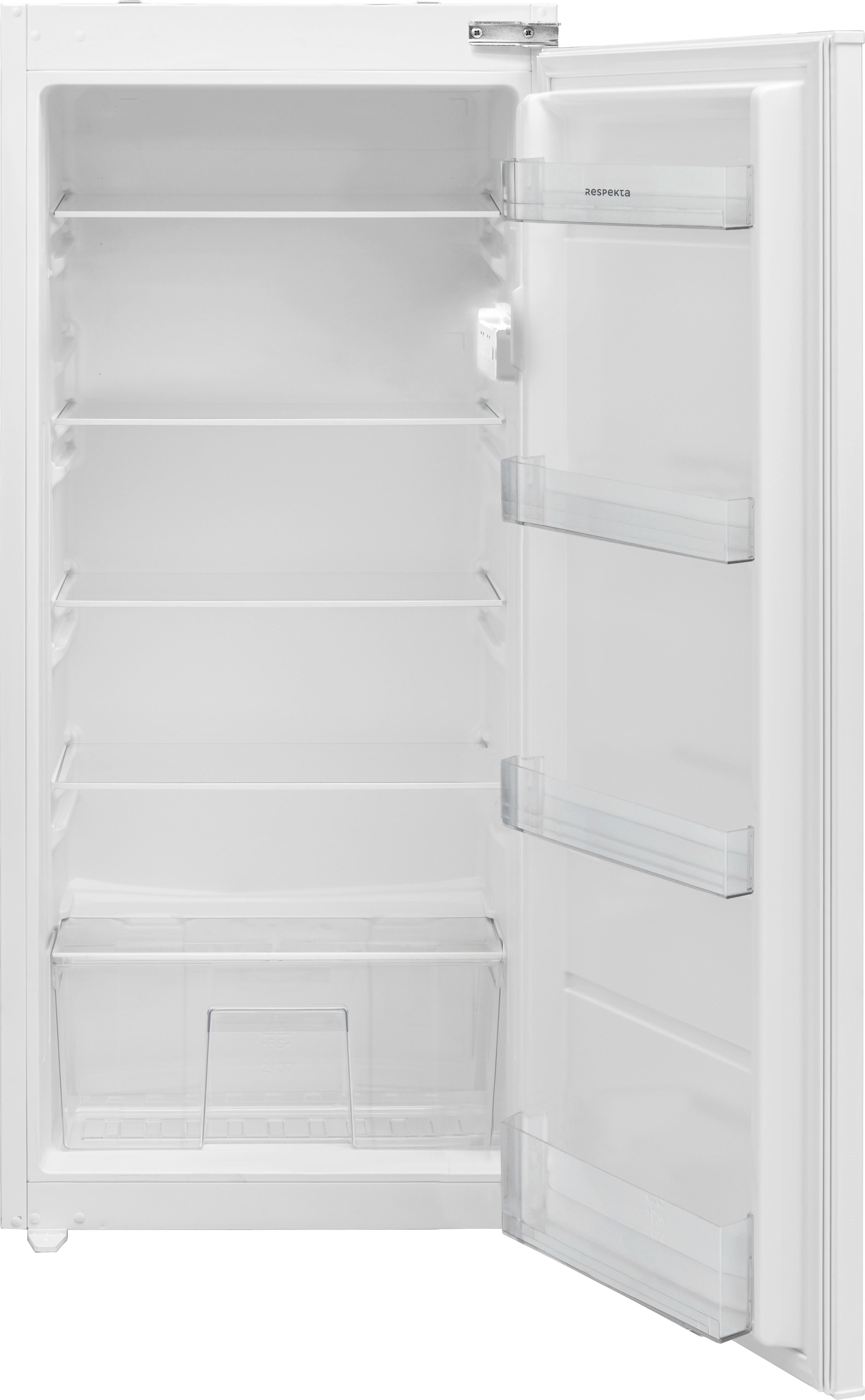 Kühlschrank Respekta Tammo Weiß B: 54cm - Weiß, Trend, Glas/Kunststoff (54,0/122,5/54,5cm) - Respekta