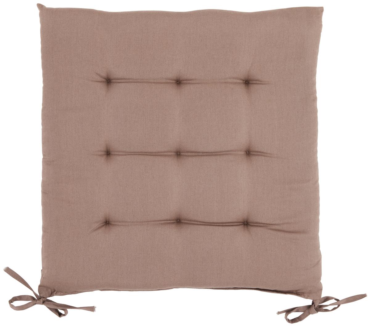 PODUŠKA NA SEDENIE LOLA - cappuccino, textil (40/40/4cm) - Mömax