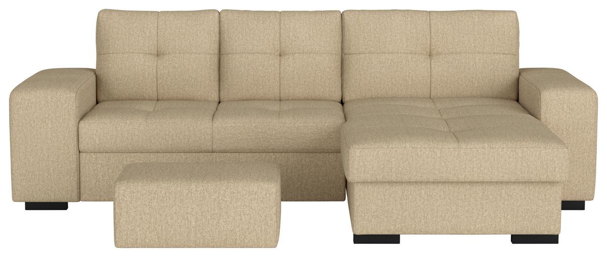 Sarokkanapé Mattina - Modern, textil (268/156cm)