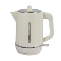 Wasserkocher Clea 1,7 Liter 2200W, 220-240V - Creme, Basics, Kunststoff/Metall (24,1/26,8/15,6cm) - Bono